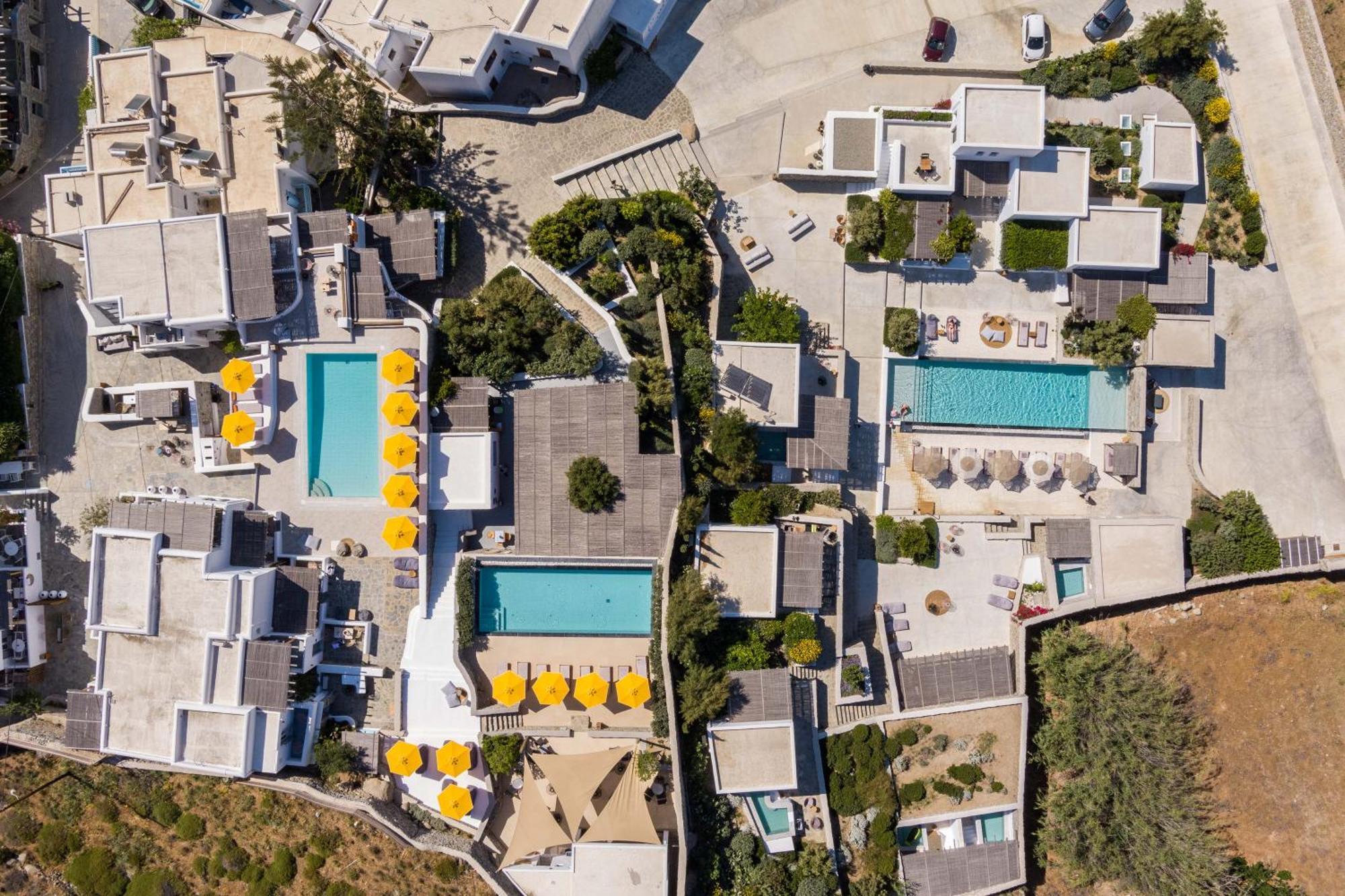 Mykonos Drops Hotel Platys Gialos  Ngoại thất bức ảnh